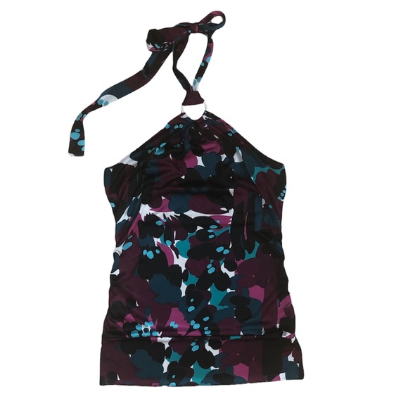 Zinc Cinched Side Halter Top - Picture 2 of 5